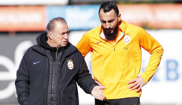 Terim, Mitroglou ve Onyekuru yla görüştü